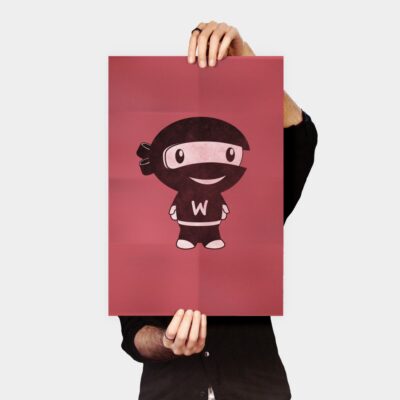 Red Woo Poster